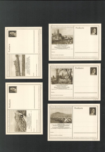 "Group of 10 Postcards, ""Explore Germany"" Series #26"