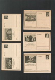 "Group of 10 Postcards, ""Explore Germany"" Series #30"