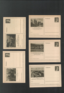 "Group of 10 Postcards, ""Explore Germany"" Series #31"