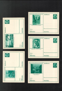"Group of 10 Postcards, ""Explore Germany"" Series #35"