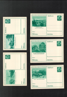 "Group of 10 Postcards, ""Explore Germany"" Series #36"