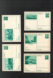 "Group of 10 Postcards, ""Explore Germany"" Series #37"