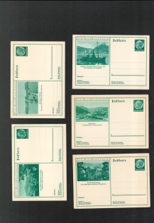 "Group of 10 Postcards, ""Explore Germany"" Series #40"