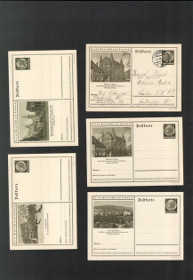 "Group of 10 Postcards, ""Explore Germany"" Series #43"