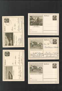 "Group of 10 Postcards, ""Explore Germany"" Series #46"