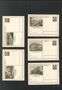 "Group of 10 Postcards, ""Explore Germany"" Series #47"