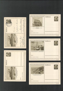 "Group of 10 Postcards, ""Explore Germany"" Series #51"