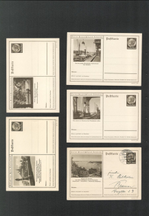 "Group of 10 Postcards, ""Explore Germany"" Series #53"