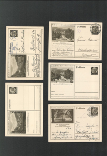"Group of 16 Postcards, ""Explore Germany"" Series #53"