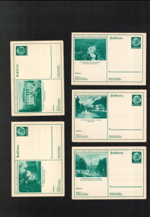 "Group of 10 Postcards, ""Explore Germany"" Series #56"