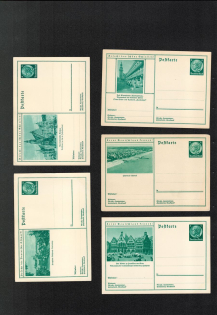 "Group of 10 Postcards, ""Explore Germany"" Series #57"