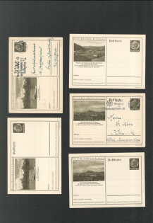 "Group of 10 Postcards, ""Explore Germany"" Series #60"