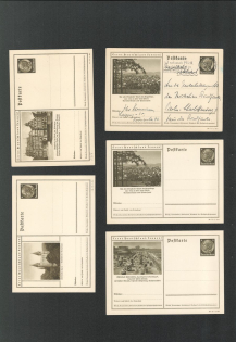 "Group of 10 Postcards, ""Explore Germany"" Series #61"