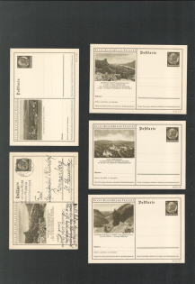 "Group of 10 Postcards, ""Explore Germany"" Series #62"