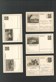 "Group of 10 Postcards, ""Explore Germany"" Series #63"