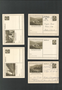 "Group of 10 Postcards, ""Explore Germany"" Series #66"
