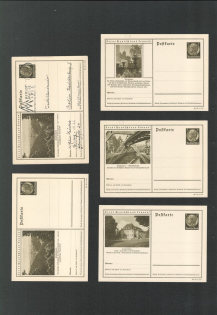 "Group of 10 Postcards, ""Explore Germany"" Series #67"