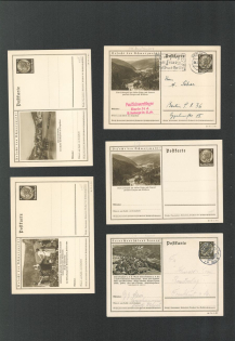 "Group of 10 Postcards, ""Explore Germany"" Series #68"