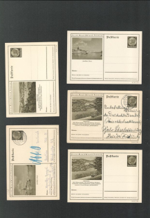 "Group of 10 Postcards, ""Explore Germany"" Series #69"