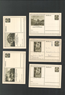 "Group of 10 Postcards, ""Explore Germany"" Series #70"
