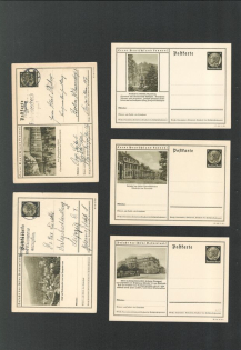 "Group of 10 Postcards, ""Explore Germany"" Series #71"