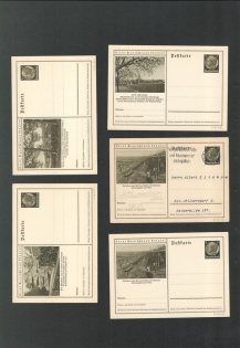 "Group of 10 Postcards, ""Explore Germany"" Series #73"