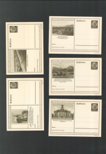 "Group of 10 Postcards, ""Explore Germany"" Series #74"