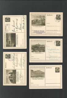 "Group of 10 Postcards, ""Explore Germany"" Series #76"
