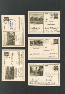 "Group of 10 Postcards, ""Explore Germany"" Series #77"