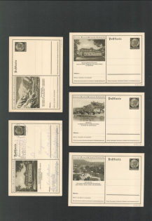 "Group of 10 Postcards, ""Explore Germany"" Series #79"
