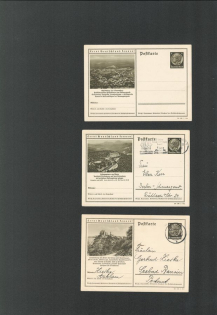 "Group of 9 Postcards, ""Explore Germany"" Series #80"