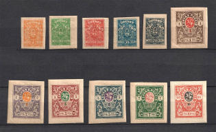 1919 Denikin Army, Russia Civil War (Imperforated, Full Set)