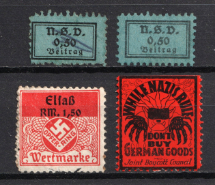 Non-Postal, Germany (Group of Stamps, MLH/Canceled)