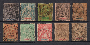 1892-1901 French Indochina (Canceled, CV $40)