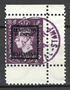 Germany Anti-British Propaganda Empire Liquidation - Bahamas 3 D (CV $150)
