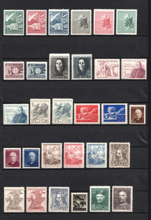1947-49 Czechoslovakia Collection (Full Sets, 2 Scans, CV $30, MNH/MH)