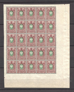 1908-17 Russia Empire Block 35 Kop (MNH)