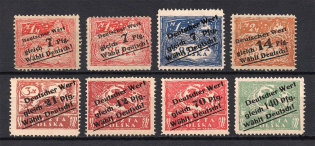 Poland Postage Due Revenue Stamps (Canceled)