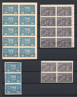 1922 RSFSR, Russia (Blocks, Strip, MNH)