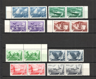 1949 Sport in the USSR, Soviet Union USSR (Pairs, Full Set, MNH)