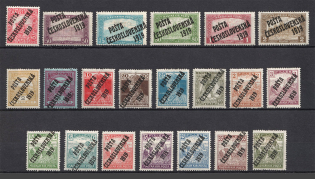 1919 Czechoslovakia (Signed, CV $70)