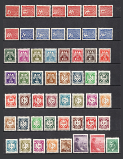 1939-45 Bohemia and Moravia, Germany Collection (5 Scans, Full Sets, MH/MNH)