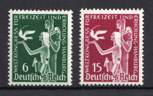 1936 Third Reich, Germany (Full Set, CV $30, MNH)
