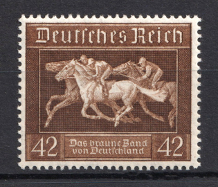 1936 Third Reich, Germany (Full Set, CV $20, MNH)