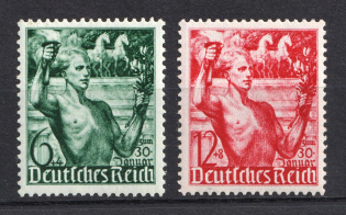 1938 Third Reich, Germany (Full Set, CV $30, MNH)