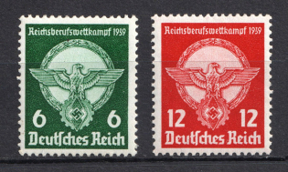 1939 Third Reich, Germany (Full Set, CV $30, MNH)