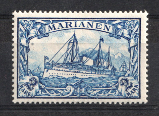 1901 2M Mariana Islands, German Colony