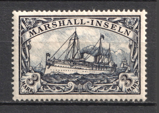 1901 3M Marshall Islands, German Colony