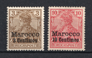 1900 Morocco, German Offices Abroad