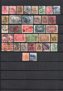1900-04 Germany (Group of Stamps, Canceled)
